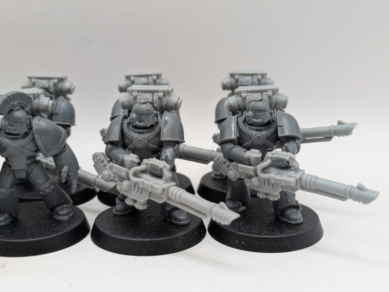 Warhammer Horus Heresy: Space Marines Heavy Support Squad Ryza Pattern lascannons (AL039)