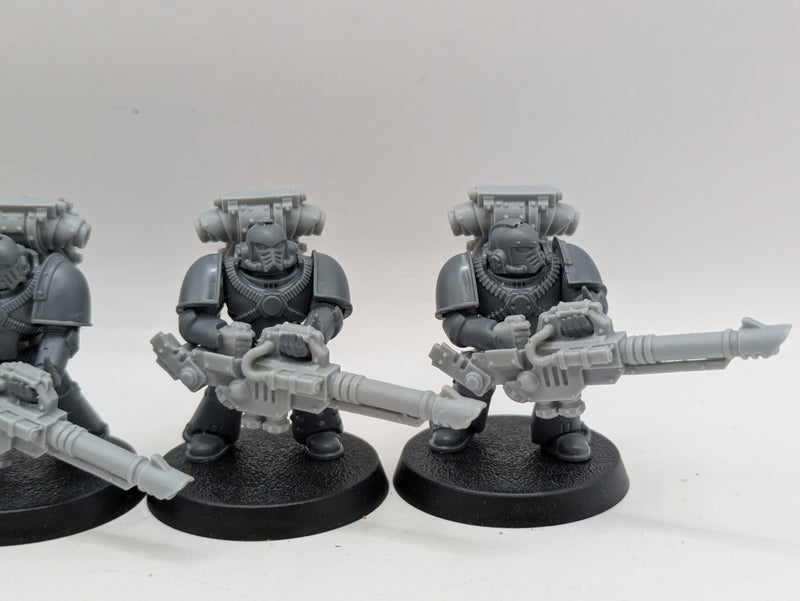 Warhammer Horus Heresy: Space Marines Heavy Support Squad Ryza Pattern lascannons (AL039)