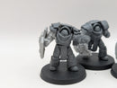 Warhammer Horus Heresy: Space Marines Cataphractii Terminators with Imperial Fists Storm Shields (AE077)