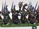 Warhammer the Old World Dark Elf Warriors with Metal Command BI141