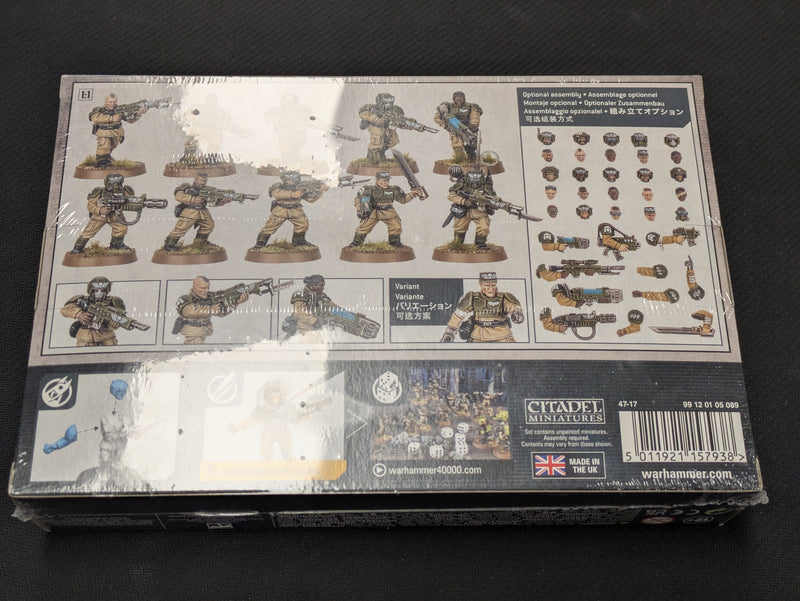 Warhammer 40k: Astra Militarum Cadian Shock Troops Old (BB134)