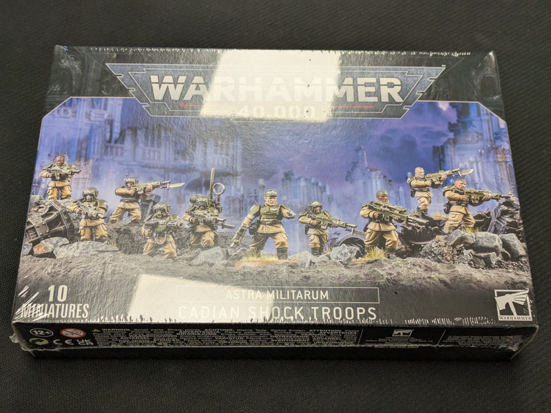 Warhammer 40k: Astra Militarum Cadian Shock Troops Old (BB135)