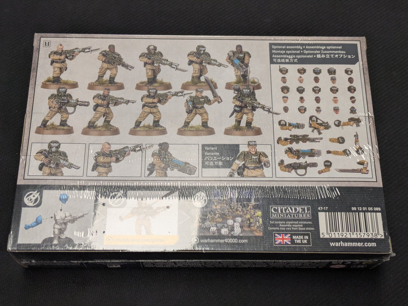 Warhammer 40k: Astra Militarum Cadian Shock Troops Old (BB135)