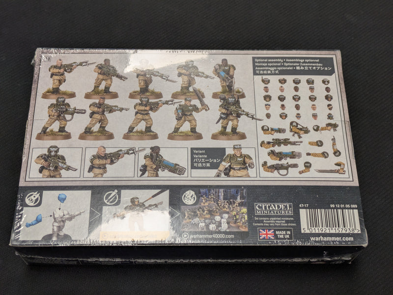 Warhammer 40k: Astra Militarum Cadian Shock Troops Old (BB136)