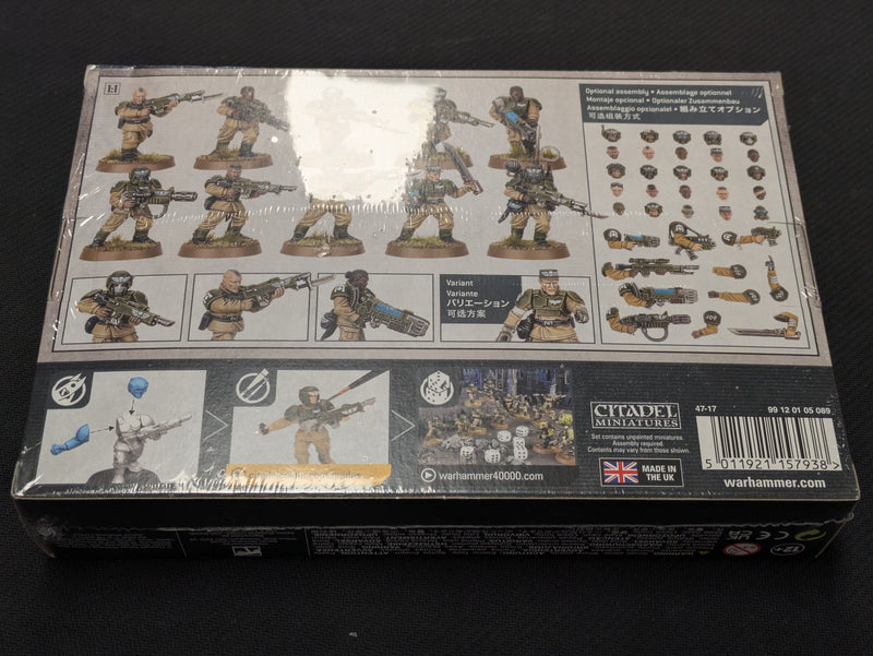 Warhammer 40k: Astra Militarum Cadian Shock Troops Old (BB137)
