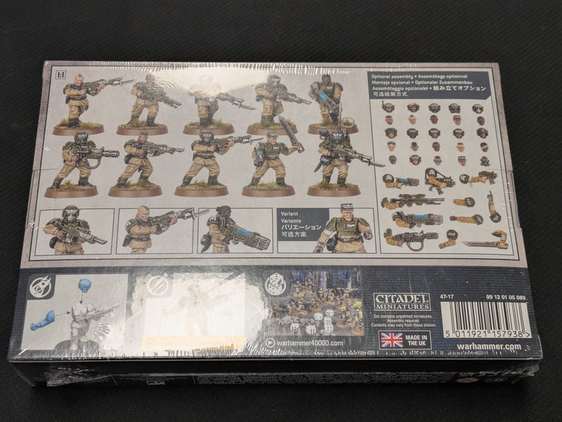 Warhammer 40k: Astra Militarum Cadian Shock Troops Old (BB138)