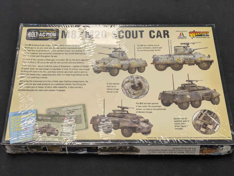 Bolt Action: M8/M20 Scout Car BNIB (BB143)