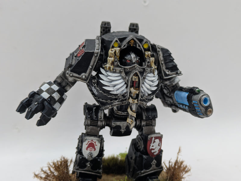 Warhammer Horus Heresy: Space Marines Dark Angels Contemptor Dreadnought - Well Painted (AD108)