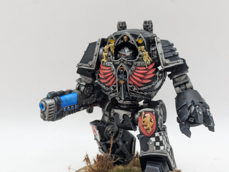 Warhammer Horus Heresy: Space Marines Dark Angels Contemptor Dreadnought - Well Painted (BC056)