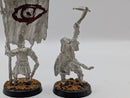 Warhammer Lord of the Rings Mordor Orc Banner and Captain BI177