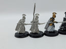 Warhammer Lord of the Rings High Elf Spearmen x5 - Metal BI198