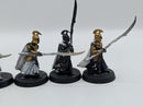 Warhammer Lord of the Rings High Elf Spearmen x5 - Metal BI198