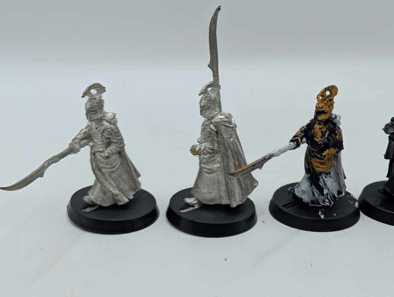Warhammer Lord of the Rings High Elf Spearmen x5 - Metal BI198