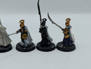 Warhammer Lord of the Rings High Elf Spearmen x5 - Metal BI198