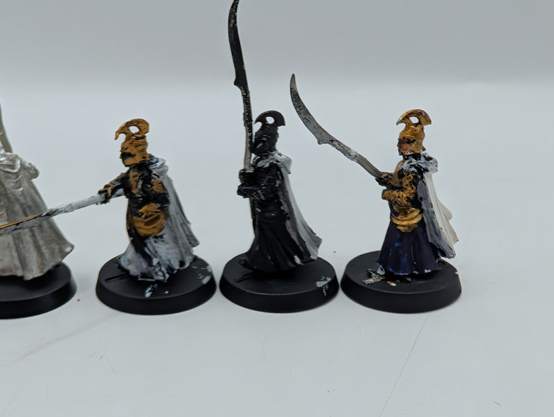 Warhammer Lord of the Rings High Elf Spearmen x5 - Metal BI198