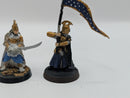 Warhammer Lord of the Rings High Elf Captain and Banner BC017
