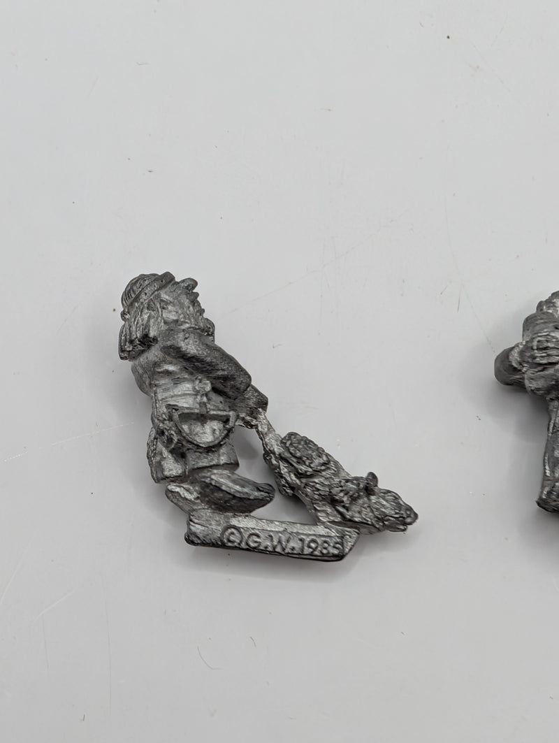 Citadel Dwarf Villagers and Townsfolk x3 - OOP 1980s BC128