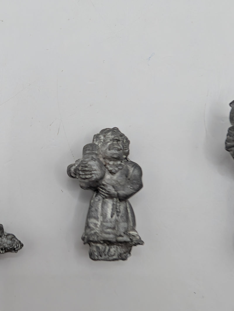 Citadel Dwarf Villagers and Townsfolk x3 - OOP 1980s BC128