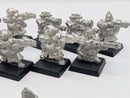 Warhammer Fantasy Dwarf Thunderers x13 Metal AQ026