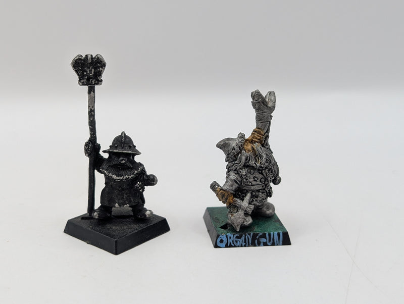 Warhammer Citadel Dwarf Command Models - Metal AC157