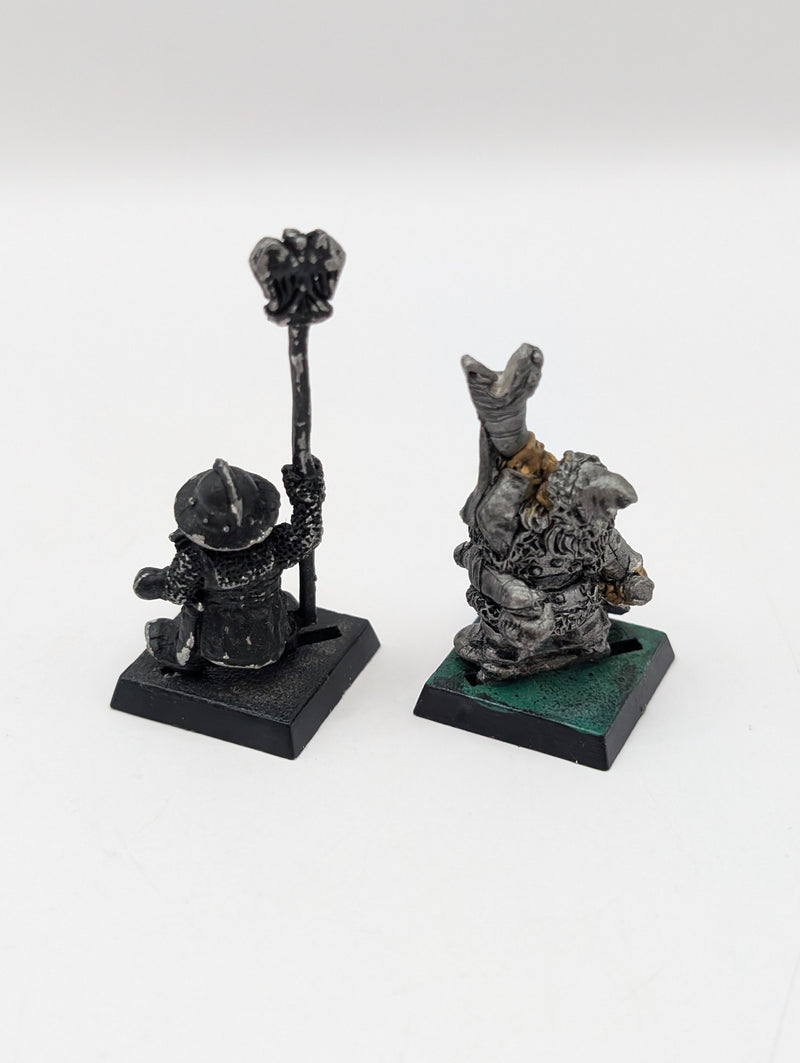 Warhammer Citadel Dwarf Command Models - Metal AC157