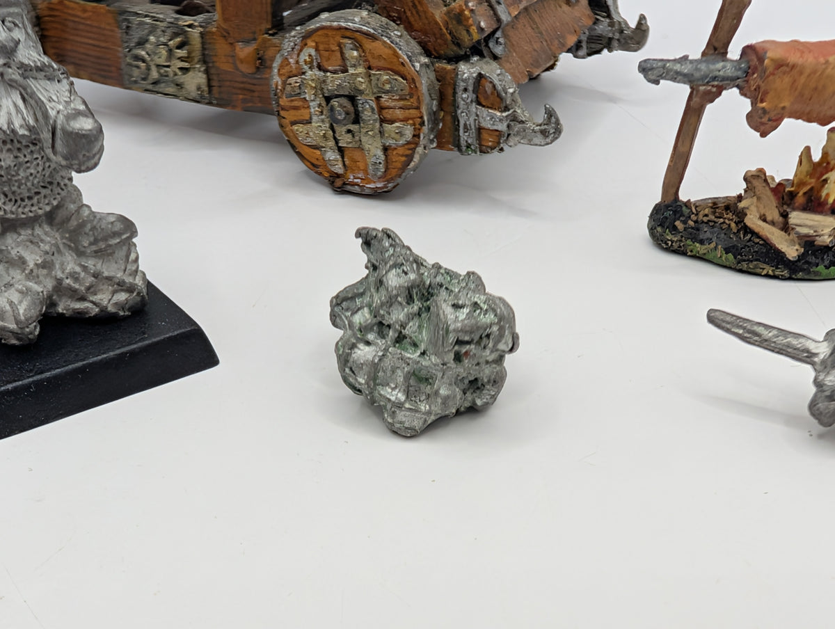 Goblin Scrap Tank Commanders (4) Kromlech Resin KRM139