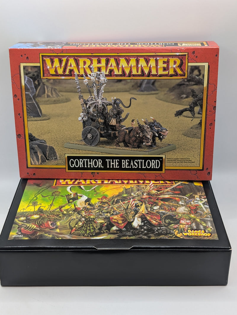 Warhammer Fantasy Gorthor the Beastlord - with Original Box AV900