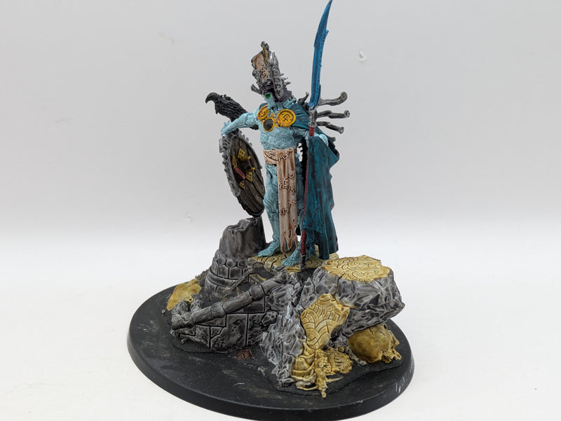 Warhammer Age of Sigmar: Ossiarch Bonereapers Katakros, Mortarch of the Necropolis (AW051)
