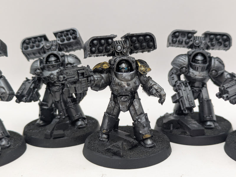 Warhammer Horus Heresy: Space Marine Iron Warriors Converted Tyrant Siege Terminators (AQ033)