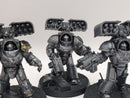 Warhammer Horus Heresy: Space Marine Iron Warriors Converted Tyrant Siege Terminators (AQ033)