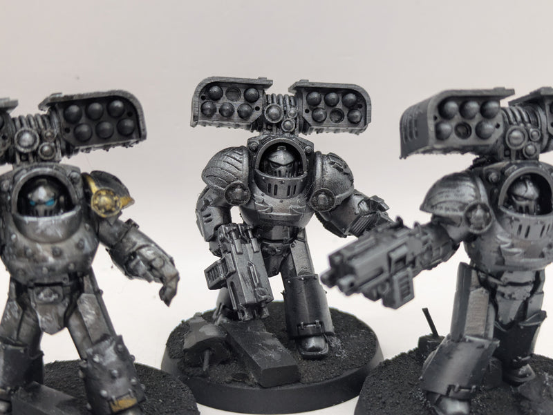 Warhammer Horus Heresy: Space Marine Iron Warriors Converted Tyrant Siege Terminators (AQ033)