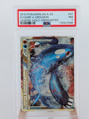 Pokemon Kyogre & Groudon Legend Pair Holo - PSA 7/8 - Undaunted