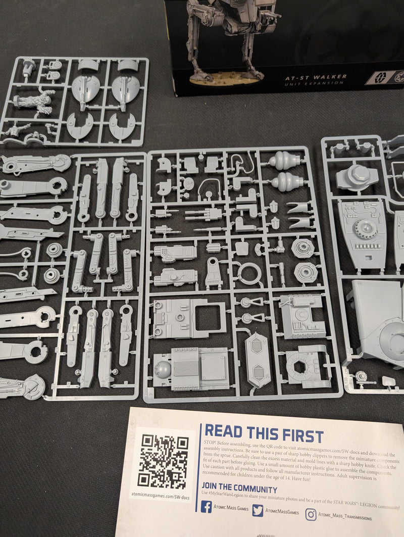Star Wars Legion Imperial AT ST with Chewbacca AV411