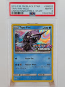 Pokemon Tapu Fini Holo - PSA 8 - Unified Minds Staff Promo