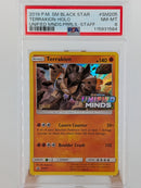 Pokemon Terrakion Holo - PSA 8 - Unified Minds Staff Promo