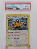 Pokemon Archeops Holo - PSA 8 - SWSH Black Star Staff Promo