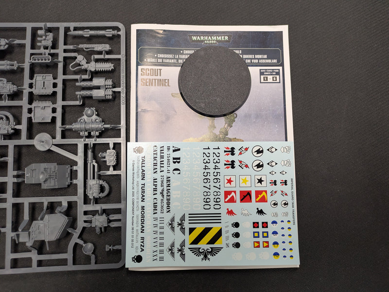 Warhammer 40k: Astra Militarum Old Sentinel - Opened (AV462)