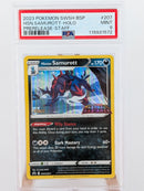 Pokemon Samurott Holo - PSA 9 - SWSH Black Star Staff Promo