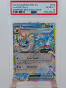 Pokemon Vaporeon ex Holo - PSA 10 - Prismatic Evolutions