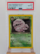 Pokemon Dark Weezing Holo - PSA 8 - Team Rocket