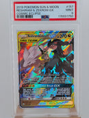 Pokemon Reshiram & Zekrom GX Holo - PSA 9 - Cosmic Eclipse