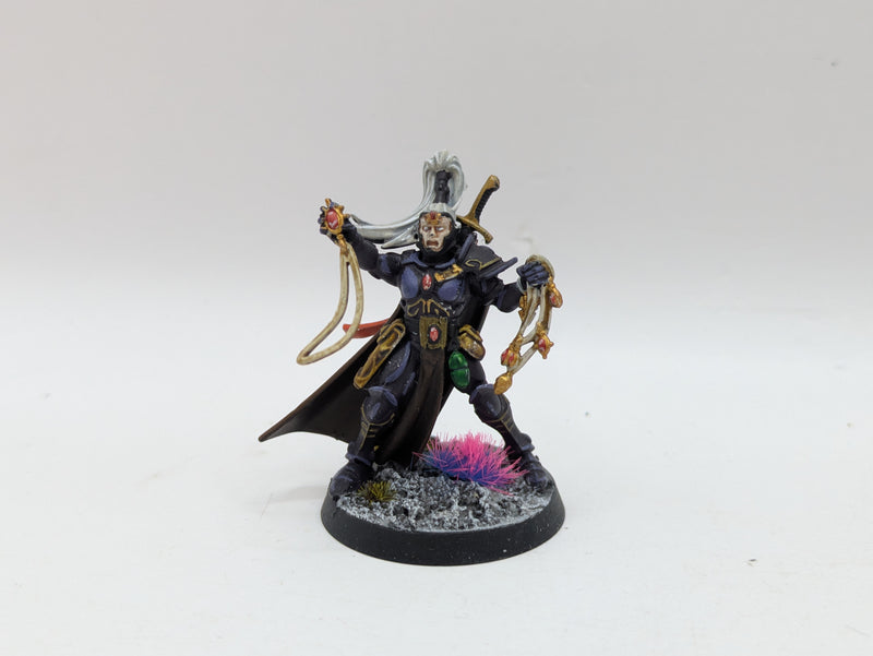 Warhammer 40k: Aeldari Eldar Corsairs Voidscarred Felarch, Way Seeker and Soul Weaver - Well Painted (BH160)