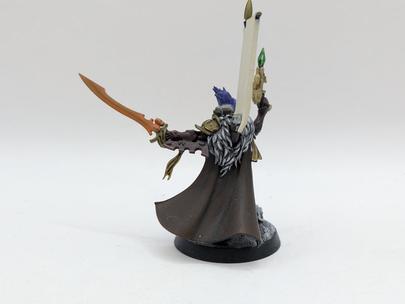Warhammer 40k: Aeldari Eldar Corsairs Voidscarred Felarch, Way Seeker and Soul Weaver - Well Painted (BH160)