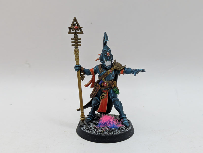 Warhammer 40k: Aeldari Eldar Corsairs Voidscarred Felarch, Way Seeker and Soul Weaver - Well Painted (BH160)