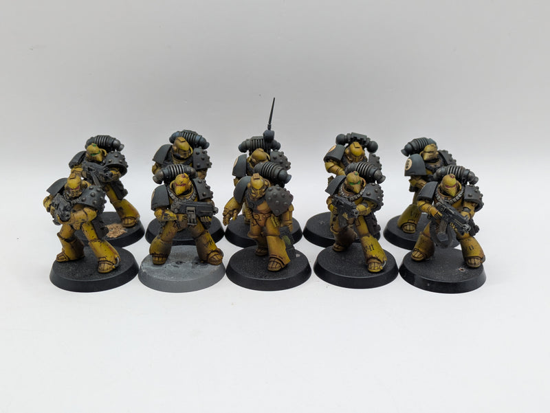 Warhammer Horus Heresy: Space Marine Imperial Fists MKVI Tactical Marines (BI092)