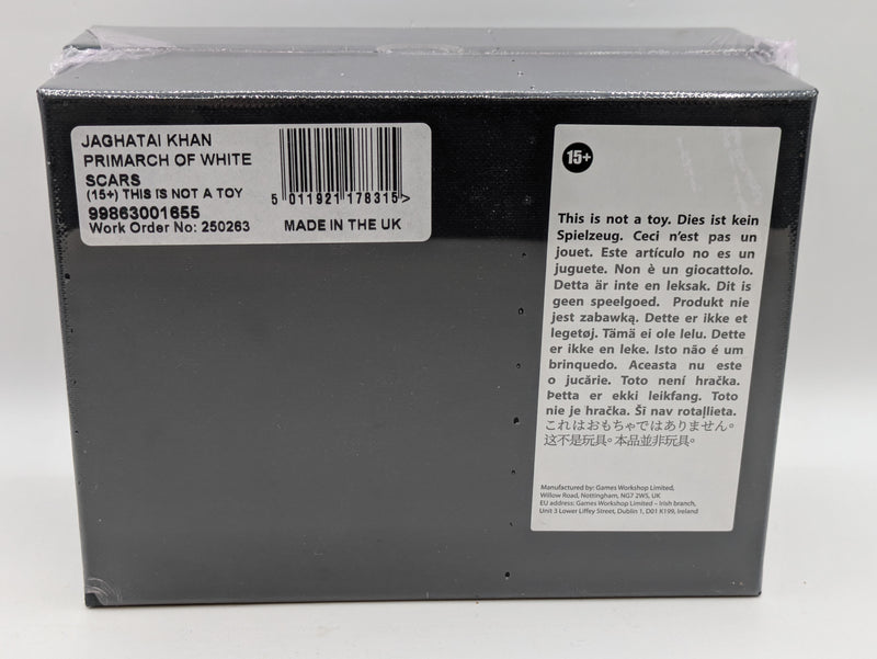 Warhammer Horus Heresy: Space Marine White Scars Primarch Jaghatai Khan - Sealed (AX005)