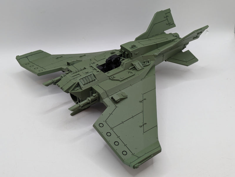 Warhammer 40k: Astra Militarum Imperial Navy Voss Pattern Lightning Strike Fighter (AX042)