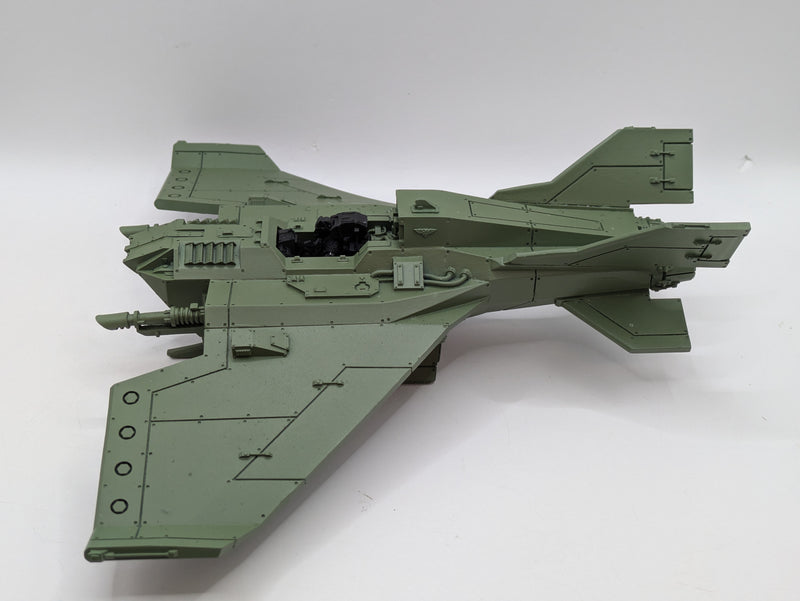 Warhammer 40k: Astra Militarum Imperial Navy Voss Pattern Lightning Strike Fighter (AX042)