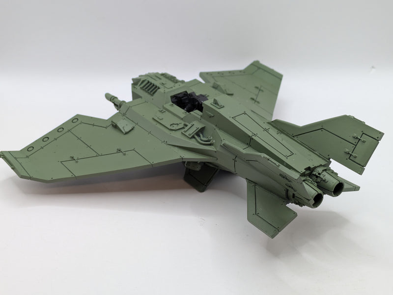 Warhammer 40k: Astra Militarum Imperial Navy Voss Pattern Lightning Strike Fighter (AX042)