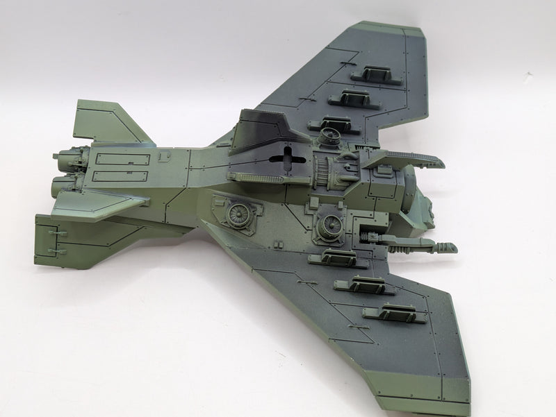 Warhammer 40k: Astra Militarum Imperial Navy Voss Pattern Lightning Strike Fighter (AX042)